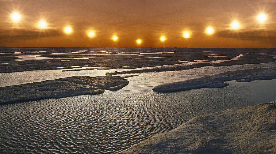 The Midnight Sun in Alaska